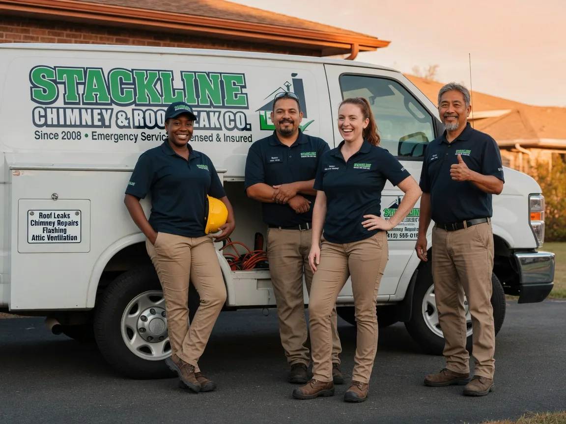 Chimney flashing repair company in Prairie Grove, AR